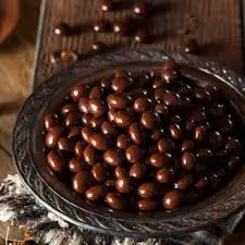 Chocolate-covered coffee beans