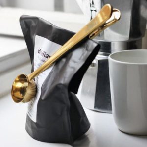 Cool Coffee Accessories: Two-In-One Coffee Clip Measuring Spoon