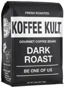 Best Coffee Beans: Koffee Kult Dark Roast Coffee Beans