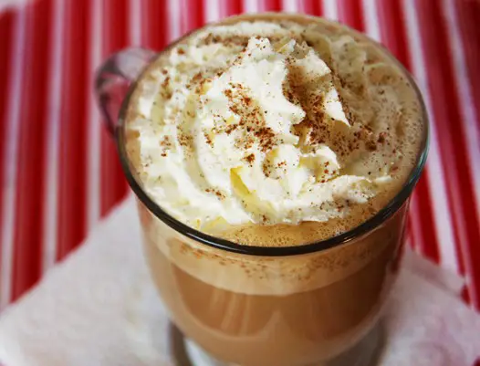 Holiday Coffee Recipes: Eggnog Latte