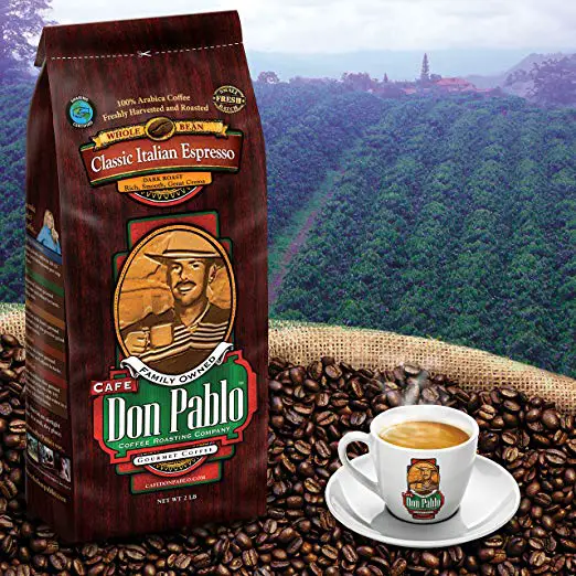 Cafe Don Pablo Classic Italian Espresso Coffee Beans