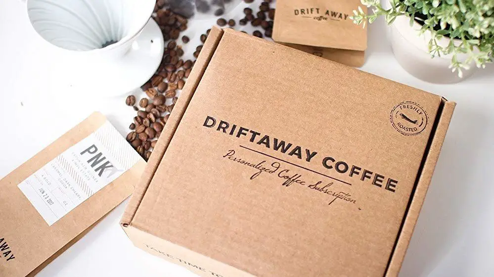 Coffee subscription boxes: Driftaway Coffee 