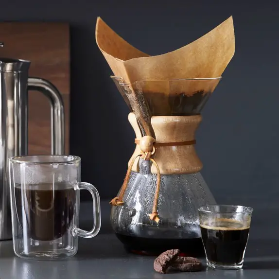 manual brewing methods: Chemex 