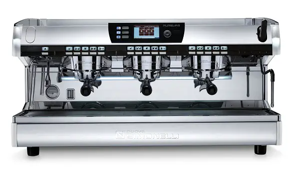 Espresso machines for coffee shops: Nuova Simonelli Aurelia II Digital 4 Group Espresso Machine 