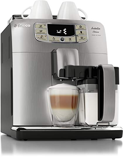 Saeco Intelia Cappuccino Deluxe Automatic Espresso Machine 